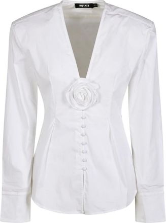 Rotate Blouses - female - ROTATE Birger Christensen - Blouses - White - M - Blouses & Shirts