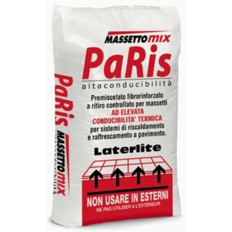 Casa Massettomix paris 2,0 sacco da 25 kg cemento 10 pezzi - laterlite
