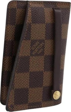 Louis Vuitton Pre-owned Key Case - Dames - Vintage Accessoires - Bruin - ONE Size - Leer - Vintage