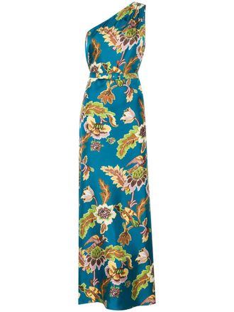 La DoubleJ Roy maxi dress - women - Silk - M - Blue