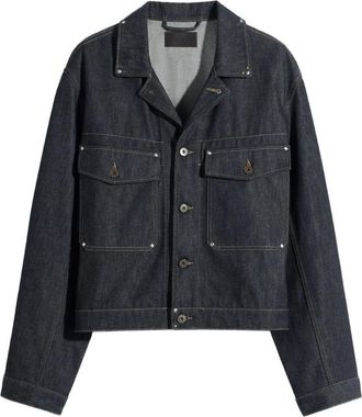 Christophe Lemaire Studded Denim Jacket