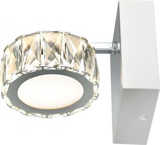 CWI Lighting Milan LED Bathroom Sconce With Chrome Finish