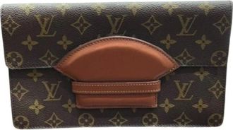 Louis Vuitton Pre-owned Clutches, male, Brown, Size: ONE SIZE Pre-owned Chaillot Monogram Clutch Bag