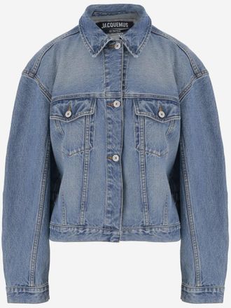 Jacquemus Light Blue Denim Jacket