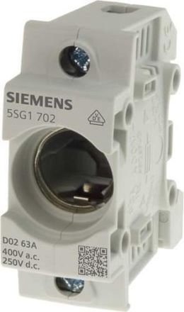 SIEMENS Portafusibles Siemens 5sg1302 Unipolar Dimensiones 80x86x125 Mm