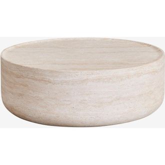Sklum Tavolino da caff&egrave; rotondo &Oslash;80 cm in cemento Darwys SKLUM