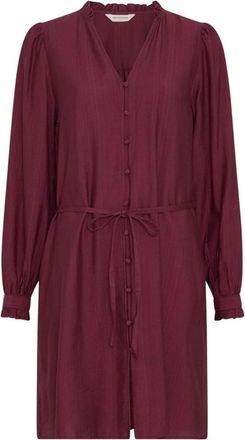 Moss Copenhagen Dames, Jurken, Rood, Maat: XS Viscose