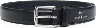 Polo Ralph Lauren Logo Debossed Smooth Leather Belt