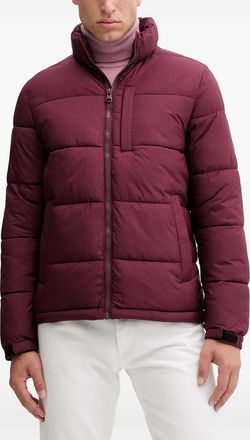 Benetton Piumino con zip - Rosso