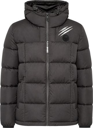 Plein Sport Thunder Jacket - Heren - Ski Jassen - Zwart - L - Polyester - Fitness