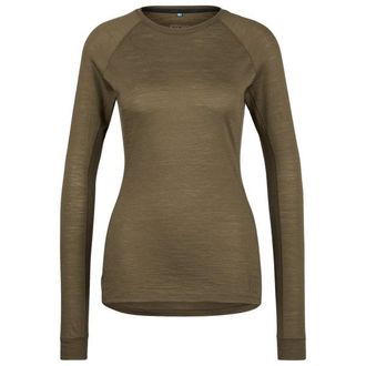 Stoic Merino135 HovaSt. L/S Merinolongsleeve f&uuml;r Damen | braun