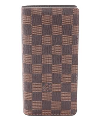 Louis Vuitton Portafoglio Damier Eb&egrave;ne bi-fold 2013 - Marrone