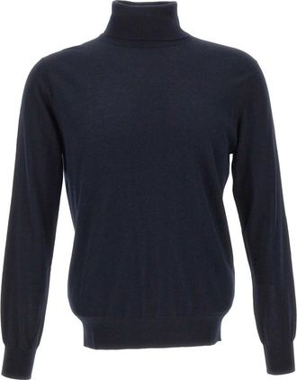 KANGRA Jersey de cuello alto - Knitwear - Hombre - Azul - 4XL
