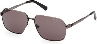 Guess GU00071 09A Mens Sunglasses Gunmetal Size 58