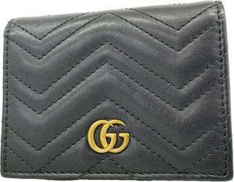 Gucci Black Leather Wallet (Bi-Fold) (Pre-Owned)