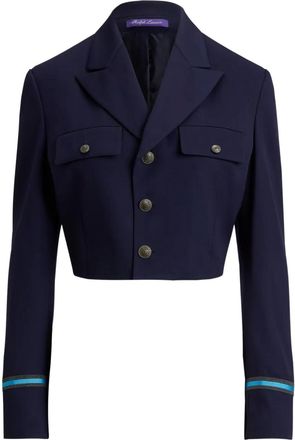 Ralph Lauren Collection Nell cropped blazer - Blauw