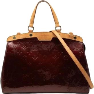 Louis Vuitton Pre-owned Handbags, female, Red, Size: ONE SIZE Pre-owned Brea MM