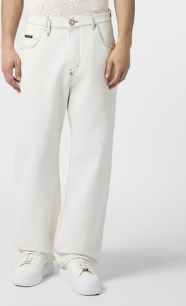 Philipp Plein Beach Boy Fit Jeans Basic Men in Landscapewhite at Nordstrom, Size 32
