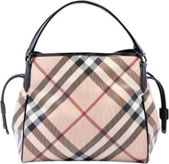 Burberry Pre-owned Bilmore Schoudertas - Dames - Vintage Schoudertas - Beige - ONE Size - Leer - Vintage