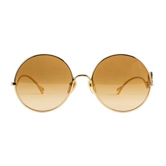 Chlo&eacute; Ch0372S Oversize Round Sunglasses - female - Chlo&eacute; - Sunglasses - Orange - ONE SIZE - Accessories