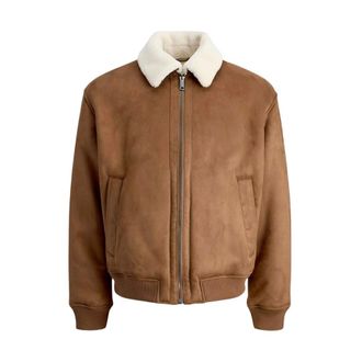 Jack & Jones Heren, Jassen, Bruin, Maat: XL Poliester