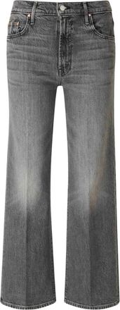 Mother Cropped Jeans - Dames - Cropped Jeans - Grijs - W26 - Jeans