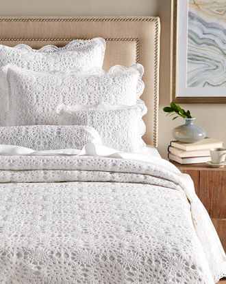 Melange Home Crochet Coverlet Collection