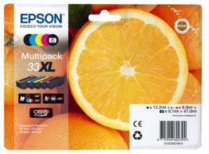 Epson Cartucho Epson 33xl Multipack Expression Home Xp-63 830 Expression Premium Xp-530
