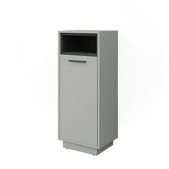 Vicco Armario Mediano Beatrice, Gris, 38 X 93 Cm, Vicco