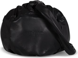 Cortana Sack S- kleine zwarte leren tas - Dames - Handtassen - Zwart - ONE Size - Katoen - Tassen