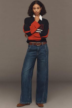 Pilcro The Lex High-Rise Relaxed Tapered Jeans by Pilcro