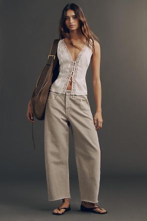 AG - Adriano Goldschmied Hattie Crop High-Rise Tapered Jeans