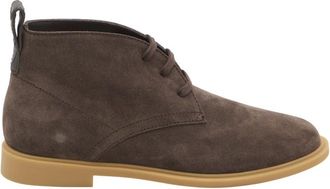 Bottega Veneta Brown Astaire Boston Ankle Boots