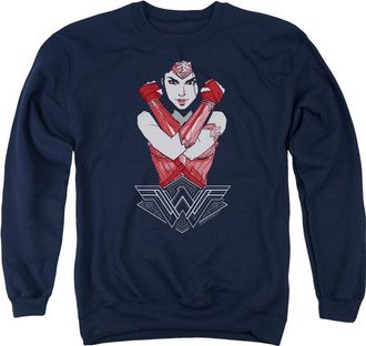 Gildan Wonder Woman Movie Amazon Adult Crewneck Sweatshirt