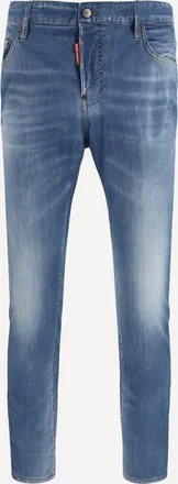 Dsquared2 Jeans in cotone con applicazione logo Man 44