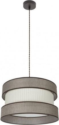 Fabrilamp Colgante Home 1xe27 Marron/marron-beis Regx40x40 Cm