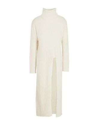 8 by YOOX KNIT MERINO WOOL TURTLE-NECK LONG SWEATER