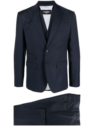 Dsquared2 Completo 3 pezzi monopetto - Blu