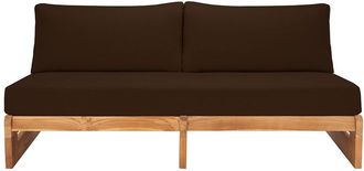 Safavieh Couture Julianne Teak Patio Sofa