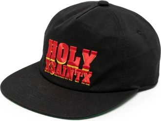 Saint Mxxxxxx Cappello con logo - Nero