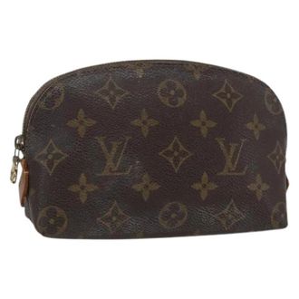 Louis Vuitton Pre-owned Canvas Mini Bag - Dames - Vintage Mini Tas - Bruin - ONE Size - Vintage