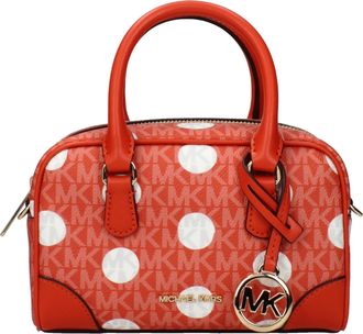 Michael Kors Thompson Handtas Damess Stof oranje/klei