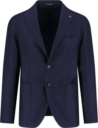 Tagliatore Single-Breasted Blazer - Blue