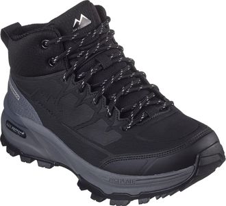 Skechers Womens Max Prt Lwg in Black/Charcoal - Size UK 3.5