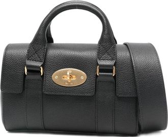 Mulberry Turnlock Top-handle Tas - Dames - Handtassen - Zwart - ONE Size - Tassen