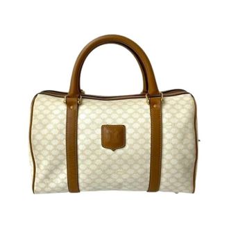 Celine Pre-owned Plastic celine-bags - Dames - Vintage Handtas - Wit - ONE Size - Leer - Vintage