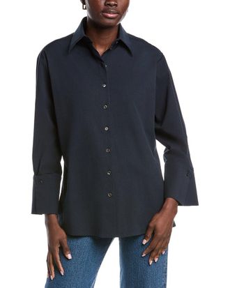 Michael Kors Spiral Sleeve Shirt