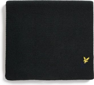 Lyle & Scott Plain Scarf - Heren - Sjaals - Blauw - ONE Size - Polyester - Accessoires
