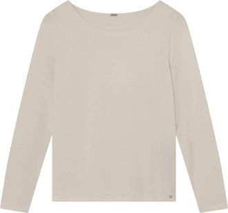Gustav Long Sleeve Top - Dames - Tops - Beige - Maat: XL
