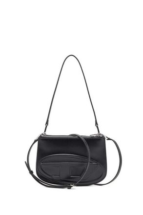 Diesel Black Leather Shoulder Bag